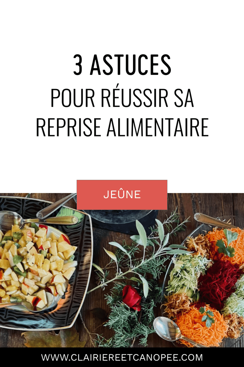 3 astuces pour réussir sa reprise alimentaire