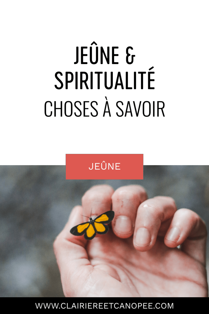 Le jeûne spirituel