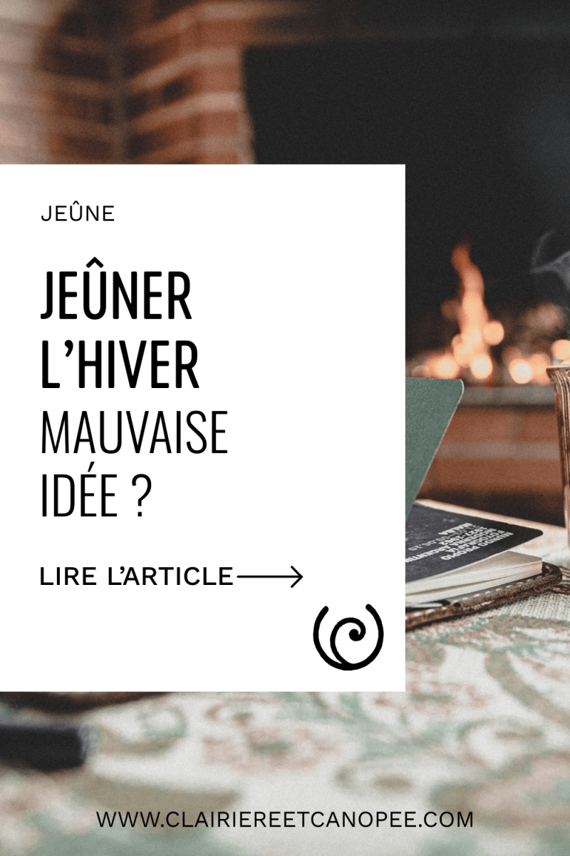 jeûner l'hiver mauvaise idée ?