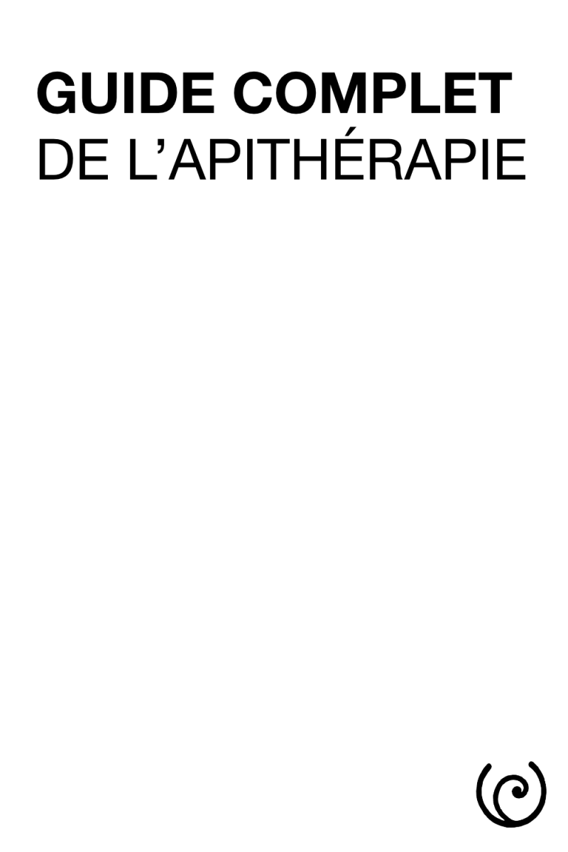 guide complet de l'apitherapie