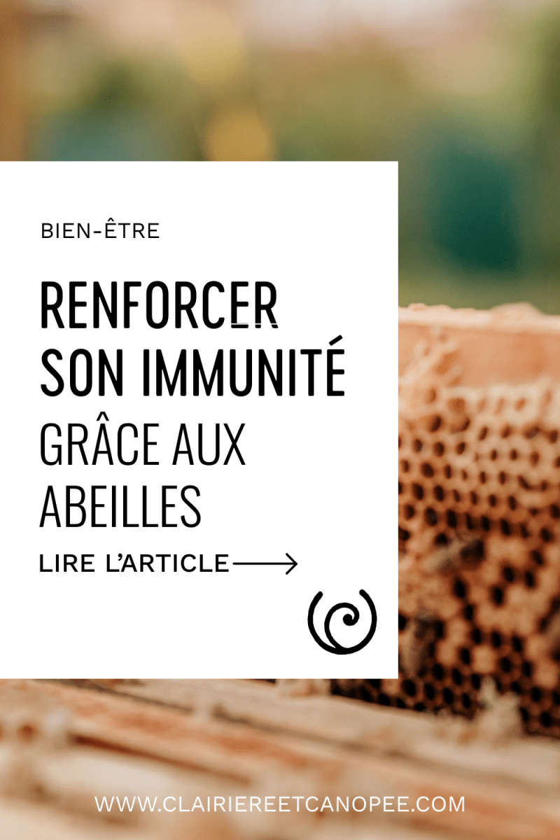 renforcer son immunité grâce aux abeilles