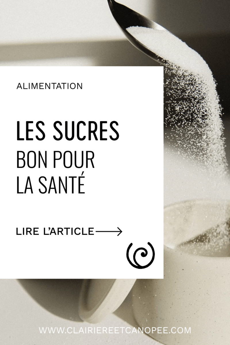 les sucres bons pour la santé
